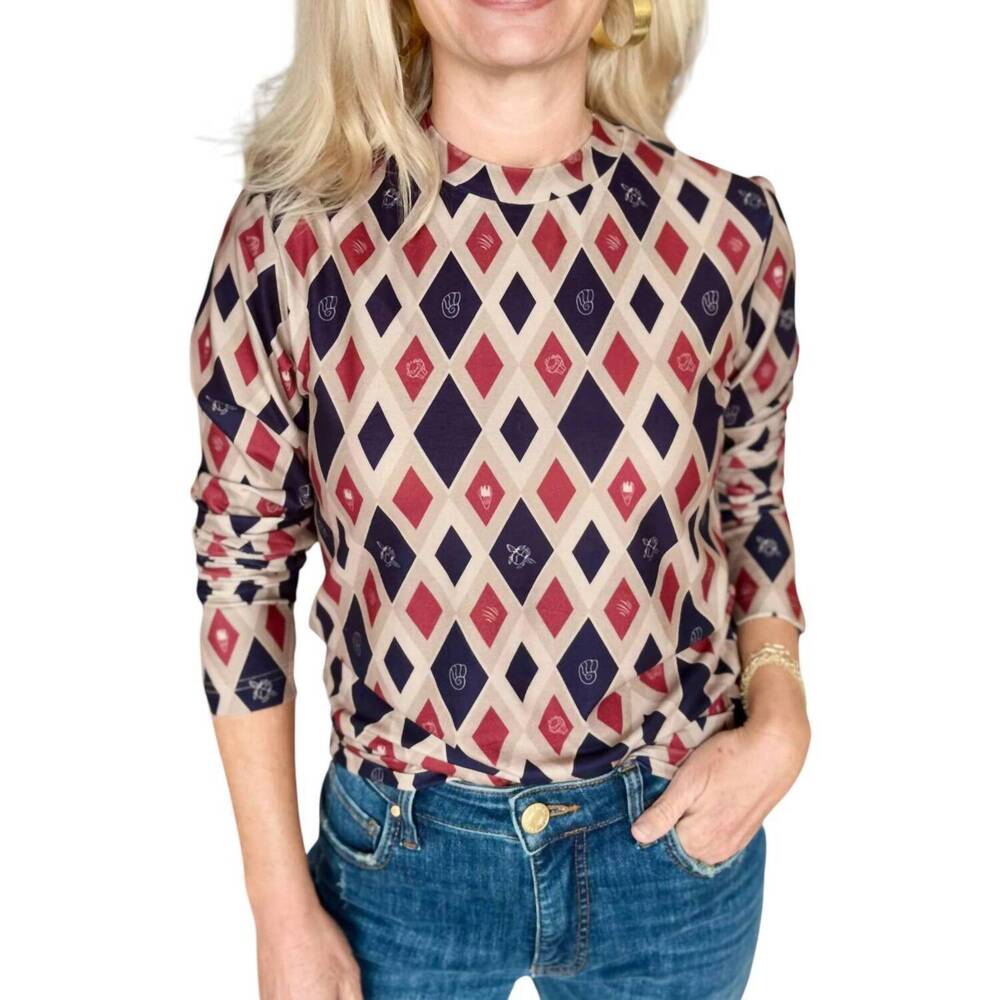 NEW ANONYME snail top in multi